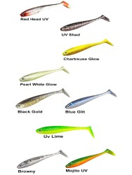 Ryuji Panic Shad 9cm 5.5gr Silikon Yem 3 adet - Thumbnail