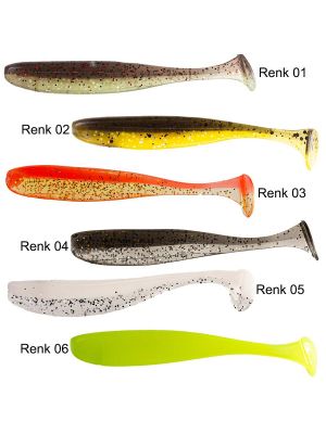 Ryuji Perfect Bait BT Karides Kokulu Silikon Yem 7cm 10 adet