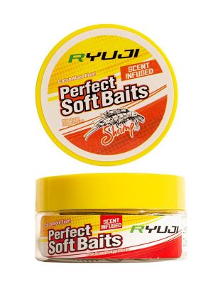 Ryuji Perfect Bait BT Karides Kokulu Silikon Yem 7cm 10 adet