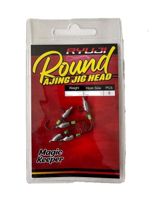 Ryuji Round Ajing Jig Head No:4 5 Adet - 1