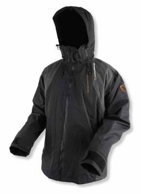 SAVAGE GEAR BLACK SAVAGE JACKET GREY XL Su Geçirmez Balıkçı Mont