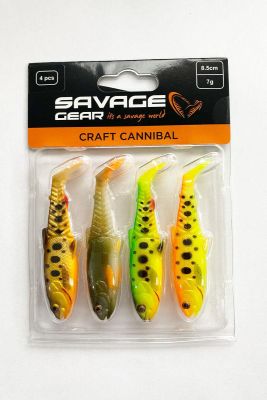 Savage Gear Craft Cannibal 8.5cm 7gr Dark Water Mix 4 Adet