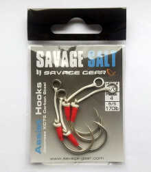 Savage Gear Eyed Assist Hook 4 Adet Assist İğne - Savage Gear