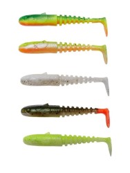 Savage Gear - Savage Gear Gobster Shad 7.5cm 5gr Dark Water Mix Silikon Yem 5 Pcs