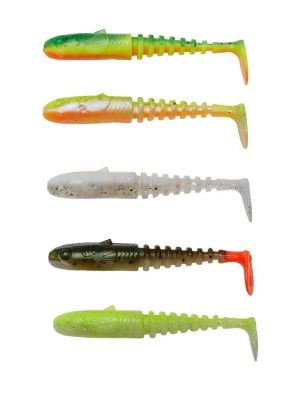 Savage Gear Gobster Shad 7.5cm 5gr Dark Water Mix Silikon Yem 5 Pcs - 1