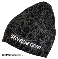 Savage Gear - Savage gear Knit Geometry Beanie Black Bere