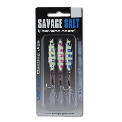 Savage Gear - Savage Gear Psycho Sprat Turkish Zebra Mix LRF Jig Sahte Balık