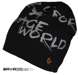 Savage Gear - Savage gear Savage World Beanie Black Bere