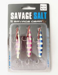 Savage Gear - Savagear Psycho Sprat Turkish Zebra Mix Lrf Jig Yem 3lü