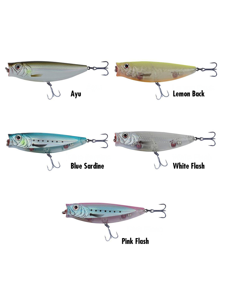 SG 3D Minnow Pop Walker 55 5.5cm 5g LRF Popper Sahte Balık - Thumbnail