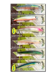 Strike Pro - Strike Pro JL-092 F Arc Minnow 105 Serisi Maket Balık