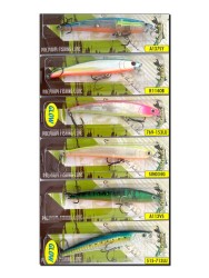 Strike Pro JL-092 F Arc Minnow 105 Serisi Maket Balık - Thumbnail